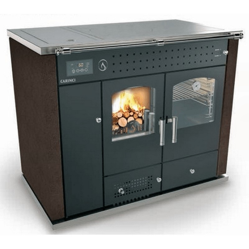 Carinci termocucina con forno 30,5 kw bordeaux
