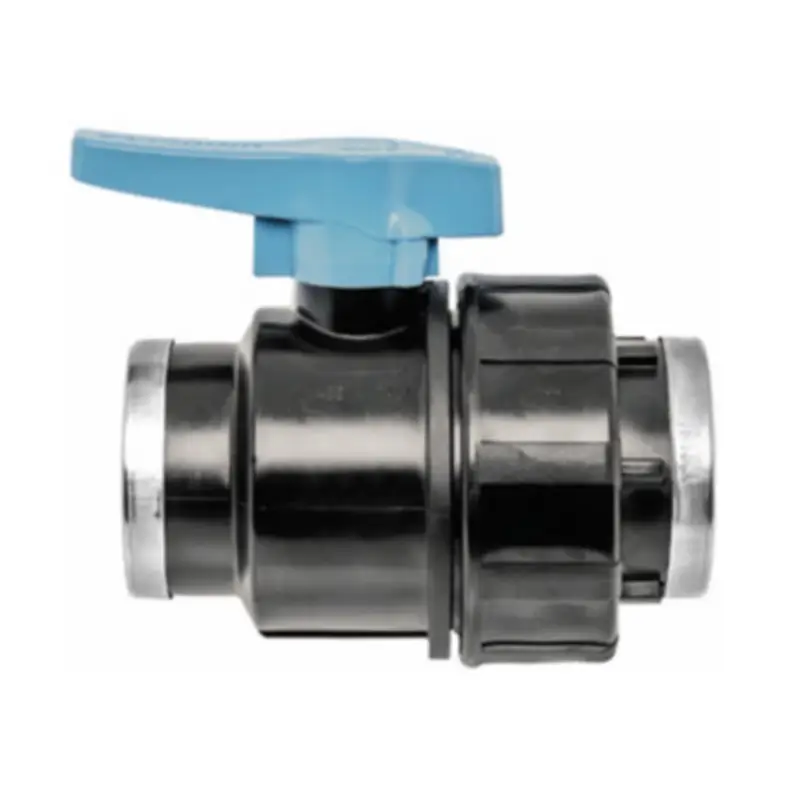 4 Pezzi Valvola A Sfera Per Tubo PE Da 25 Mm – Collegamento Rapido, Resistente UV E Alta Pressione, Per Irrigazione E Giardino