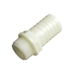 Raccordo portagomma dritto in plastica 1