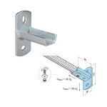Supporto orizzontale a parete 30x15