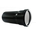 Gabbaplast tubolare silente black dn.110x3000 1 bicchiere