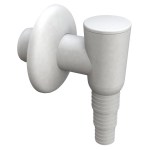 Bonomini sifone lavatrice esterno bianco abs dn.40