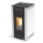 Carinci stufa a pellet air150 bianco
