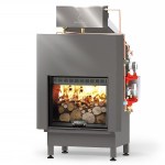 Carinci termocamino innovativo 2.0 system top 140 destro