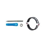 Oter collare isofonico con perno e tassello d110