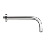 Braccio doccia round con rosone 250mm 1/2' m