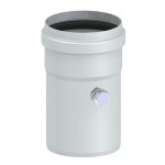 Conti tronchetto in alluminio di ispezione m/f bianco d=80