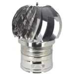 Cappello eolico inox 304 d.250