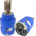 Cartuccia kerox K-25OPS 2 fermi D. 25 con foro laterale