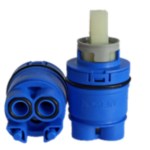 Cartuccia kerox K-35OPG per monocomando con distributore a DOPPIA tenuta con 1 OR laterale a 2 fermi D. 35 NEW GENERATION