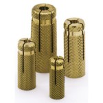 Tassello in ottone ad espansione M6 x 25