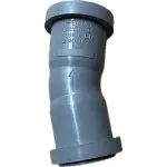 Gabbaplast curva doppio innesto 40x15'