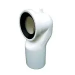 Gabbaplast curva wc a cigno c/guarn d.90