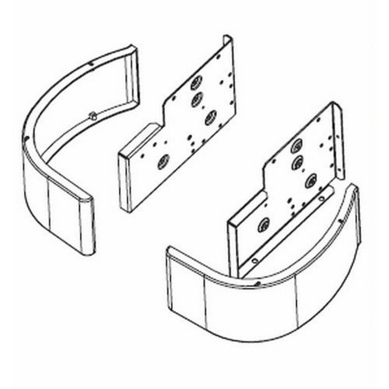 Galletti coppia zoccoli EYZL1 per estro fl