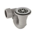 Geberit sifone per piatto doccia con piletta cromata dn.50