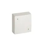 Scatola di derivazione piana bianca 80x80 sp.35 per minicanale pvc