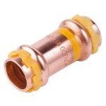 Comap manicotto rame pressare per gas con battente dn.28