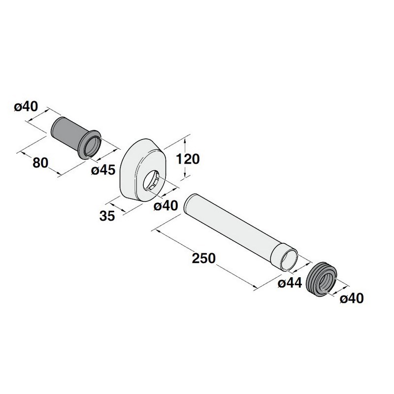 Nupigeco canotto allacciamento unica e unica plus