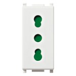 Vimar presa 2p+t 16a p17/11 bianco