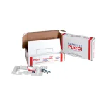 Kit placca per sostituzione cassette Sara bianca monotasto 330x180 spessore 12mm