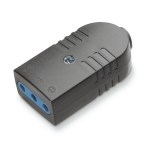 Scame presa 2p+t 16a nera