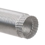 Tubo flessibile estensibile alluminio d.100 mf