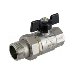 Valvola sfera a bocchettone buran con premistoppa 1/2'