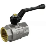 Valvola sfera f/f leva buran con premistoppa 1/2'