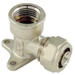 Tiemme bicono gomito f multistrato con flangia 20x1/2'