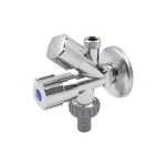 Tiemme rubinetto doppio attacco lavatrice 1/2'x3/4'x3/8'