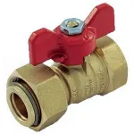 Valvola sfera attacco girello per contatori 1/2' femmina