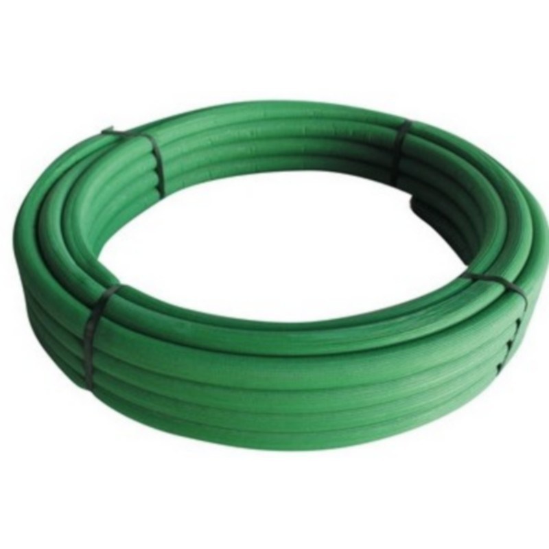 tubo_rame_isolato_verde