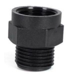 Raccordo dielettrico plastico per isolamento scaldabagno 1/2' x 1/2' MF