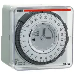 Interruttore orario elettromeccanico a cavalieri 220V giornaliero