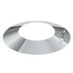 Fascetta antintemperie luc. con viti d.130