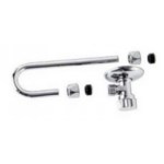 Zagi rubinetto wc con tubetto curvo